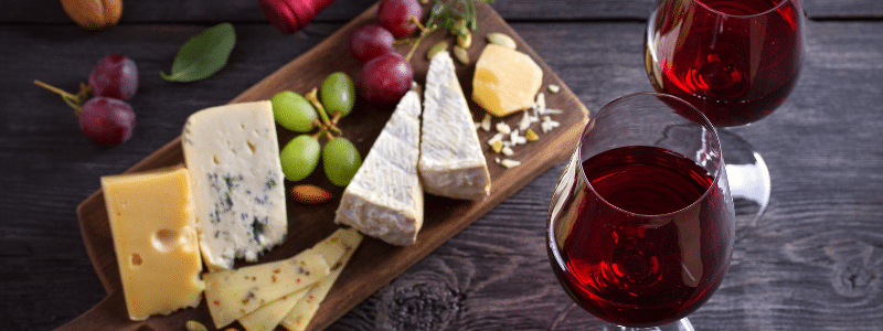 Wine and Cheese